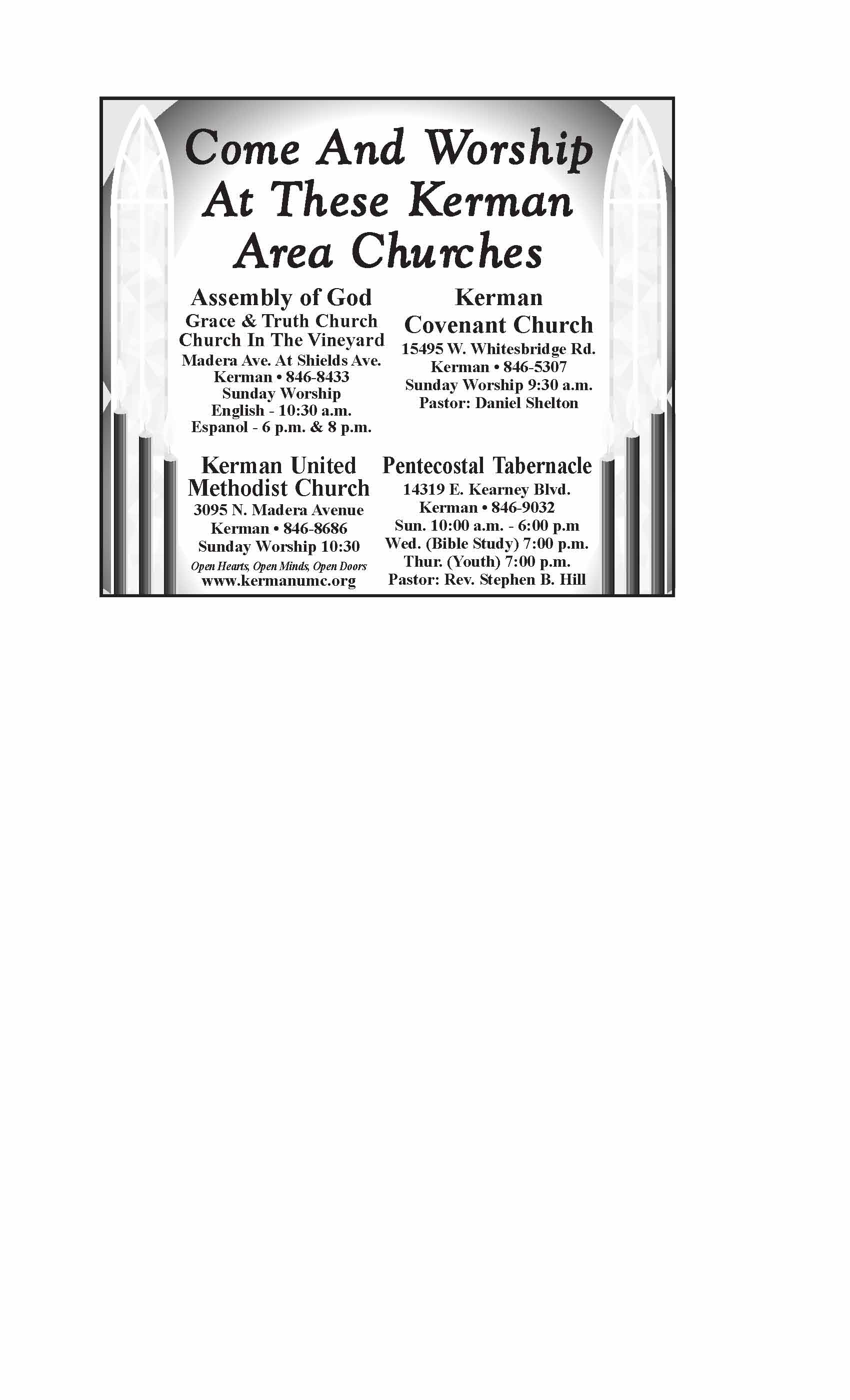 The Kerman News Firebaugh Mendota Journal San Joaquin Tranquillity West Side Advance